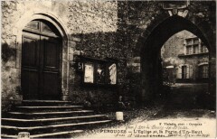 Perouges Eglise et la Porte d'En Haut