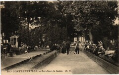 Contrexéville Jeux de boules à Contrexéville