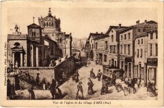 Ars vue de l'Eglise et du village