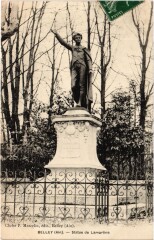 Belley Statuede Lamartine à Belley