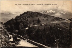 Gex Sommet de Florimont et les Alpes