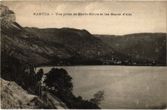 Nantua vue prise de Maria Matre et les Monts d'Ain à Nantua