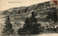 Nantua pris des Monts d'Ain à Nantua