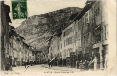 Nantua vue generale et le Lac à Nantua