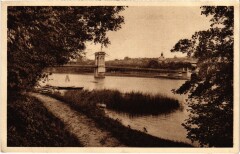 Travaux vue sur la Saone