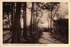 Travaux Ecole Primaire Superieure de Jeunes Filles entree