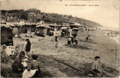 Villers sur Mer Sur la Plage France à Villers-sur-Mer