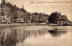Honfleur Quai Sainte-Catherine France à Honfleur