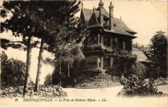 Hennequeville La Villa de Madame Rejane France -
													14 Calvados
												