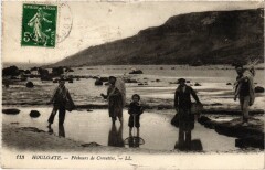 Houlgate Pecheurs de Crevettes France à Houlgate