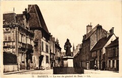 Bayeux La rue du general de Dais France à Bayeux