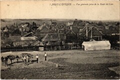 Pont-l'Eveque Vue Generale prise de la Route France -
													14 Calvados
												