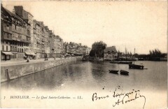 Honfleur Le Quai Sainte-Catherine France à Honfleur