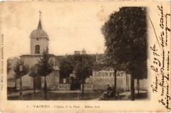 Vaires-sur-Marne L'Eglise et la Place - Maison Frat à Vaires-sur-Marne