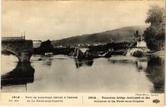 La Ferte-Sous-Jouarre Pont de Tramways Detruit à Jouarre