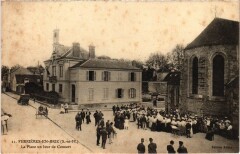 Ferrieres-en-Brie La Place un Jour de Concert