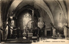 Fericy Interieur de l'Eglise