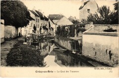 Crecy-en-Brie Le Quai des Tanneurs