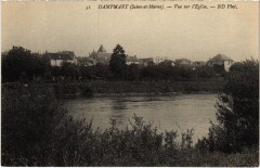 Dampmart Vue sur l'Eglise à Dampmart