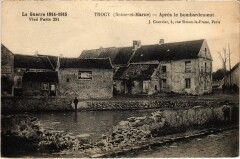 Trocy apres le Bombardement