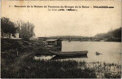 Vulaines-sur-Seine La Seine à Vulaines-sur-Seine