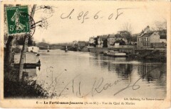 La Ferte-Sous-Jouarre Vue du Quai de Marine à Jouarre