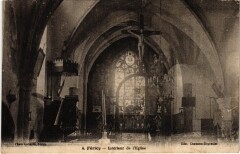Fericy Interieur de l'Eglise