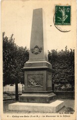 Crecy-en-Brie Le Monument de la Defense
