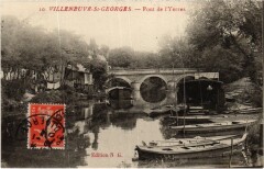 Villeneuve Saint-Georges Pont de l'Yerres à Villeneuve-Saint-Georges