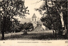 Villeneuve Saint-Georges vue sur l'Eglise à Villeneuve-Saint-Georges