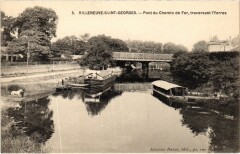 Villeneuve Saint-Georges Pont du Chemin de Fer à Villeneuve-Saint-Georges