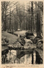 Vincennes Le ruisseau du Lac des Minimes à Vincennes