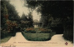 Vincennes Promenade dans les Iles Temple Grec à Vincennes
