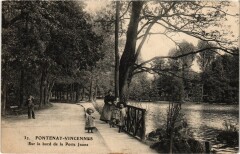 Vincennes Sur le bord de la Porte Jaune à Vincennes