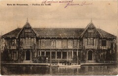 Vincennes Pavillon des Forets à Vincennes