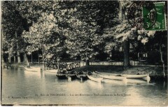 Bois de Vincennes - Lac des Minimes - Embarcadère de la Porte Jaune à Paris