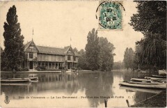 Vincennes Lac Daumesnil Pavillon des Etangs à Vincennes