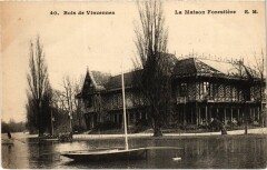 Bois de Vincennes - La Maison Forestière à Paris 12e