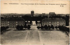 Vincennes vue panoramique de la Caserne des Dragons -
																					94300 Vincennes
																			