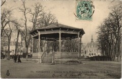 Vincennes Kiosque de la Musique au Square Marigny à Vincennes