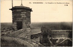 Vincennes Chapelle et le Pavillon de la Reine à Vincennes