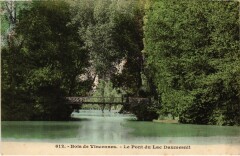 Vincennes Pont du Lac Daumesnil à Vincennes