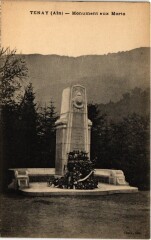 Tenay Monument aux Morts France à Tenay