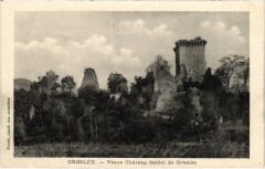 Groslee Vieux Chateau feodal France