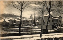 Meximieux Quartier de la Gare en Hiver France à Meximieux