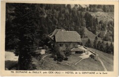 Pailly Hotel de la Gentiane France