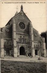 Villeneuve Saint-Georges Facade de l'Eglise à Villeneuve-Saint-Georges