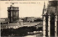 Vincennes vue interieure du Chateau à Vincennes