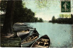 Vincennes Les canots de louage à Vincennes