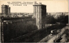 Vincennes vue generale du Vieux Fort à Vincennes